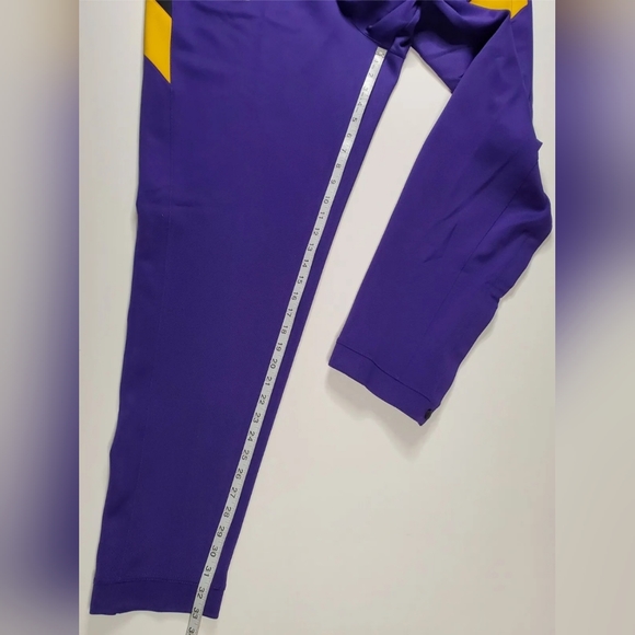 Nike NBA LA Lakers XXL-Tall Player Issued Tear Away Therma Flex Pants Purple - Picture 4 of 12